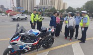 西安公安交警启动摩托车电动车百日整治宣教行动