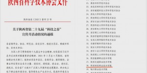 陕财职院荣获陕西省第二十九届“科技之春”宣传月活动先进单位