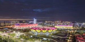 陕西国防工业职业技术学院千名学子青春绽放十四运会开幕式
