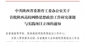 咸阳职业技术学院3项课题获中共陕西省委教育工委立项