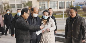陕西省教育厅厅长刘建林一行莅临陕西机电职业技术学院调研指导