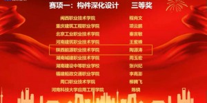 陕能院在第四届全国装配式建筑职业技能竞赛全国总决赛荣获佳绩