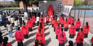 西安培华学院举行孔子圣像落成揭幕典礼仪式