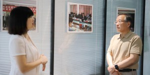 西安翻译学院校长崔智林一行赴西安欧佩克国际咨询有限公司调研