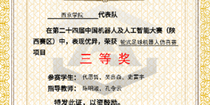 西京学院在第24届中国机器人及人工智能大赛中荣获佳绩