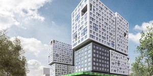 西安欧亚学院西区学生服务中心地下工程封顶仪式