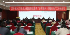 汉中市妇联与中国人寿汉中分公司 联合召开2023年妇女健康保险助力“乡村振兴巾帼行动”工作推进会