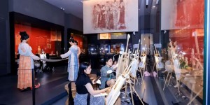 2024年碑林区5.18国际博物馆日“我在博物馆画文物”主题实践活动举办