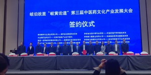 “岐黄论道”第三届中医药文化产业发展大会举办