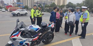 西安公安交警启动摩托车电动车百日整治宣教行动