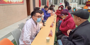 西安市红会医院深入扶风县社区开展义诊活动