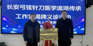 西安市红会医院专家团队到武功县人民医院开展针刀医学流派传承与义诊活动