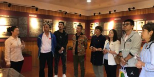 陕财职院运动健康与管理学院赴淳化爷台山战役纪念馆开展主题党日活动