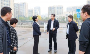 咸阳市政协副主席刘敏一行到咸阳职业技术学院调研
