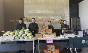 “百财”到家蔬送美好，暖心服务暖社区