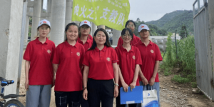 陕西财经职业技术学院志愿者走访调研柞水周边主要经济产业发展