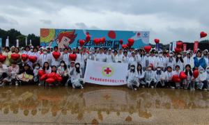 陕能院150名志愿者助力2023“红气球挑战赛”（西安站）开赛工作