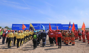 陕西省地震应急救援综合演练在西安举行
