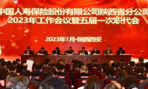 中国人寿陕西省分公司召开全省系统2023年工作会议暨五届一次职代会