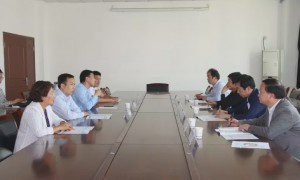 洛南县职教中心领导一行来访西安海棠职业学院洽谈合作办学事宜